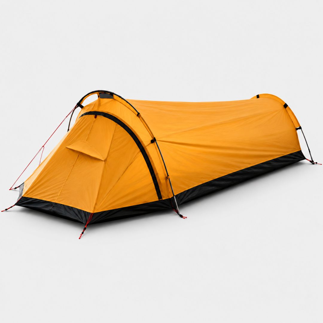 Tente vélo Bikepacking, Bivouac, Trekking de 1 place Ultra légère