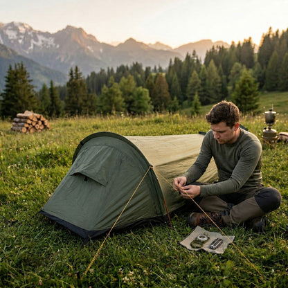 Tente vélo Bikepacking, Bivouac, Trekking de 1 place Ultra légère | 690g